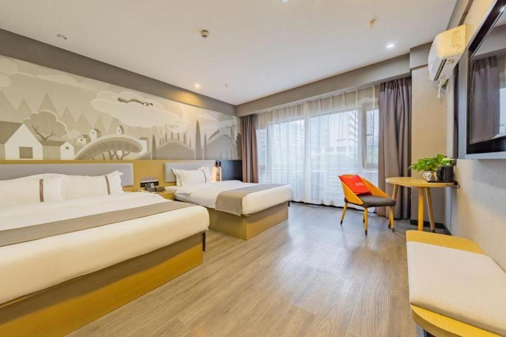 Thank Inn Hotel Hubei Wuhan Caidian Zhong Fa Xincheng Tongji Εξωτερικό φωτογραφία