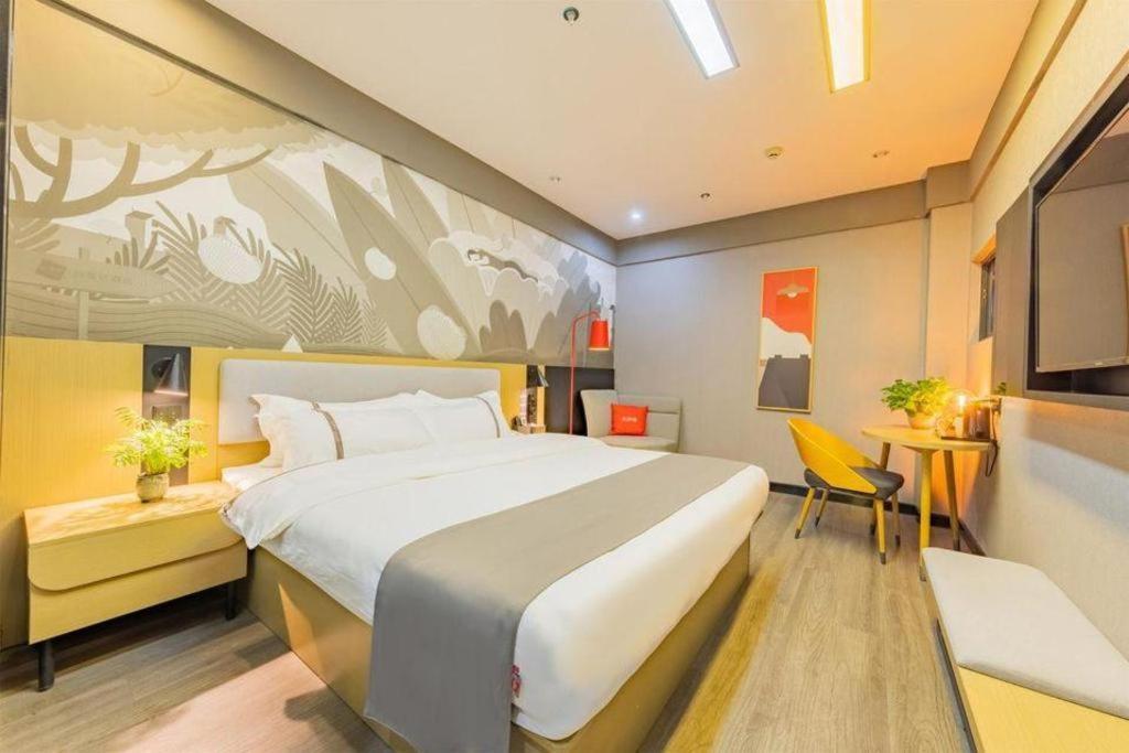 Thank Inn Hotel Hubei Wuhan Caidian Zhong Fa Xincheng Tongji Εξωτερικό φωτογραφία